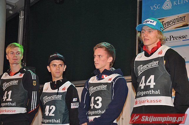 183 Danny Queck, Vladimir Zografski, Anders Fannemel, Dawid Kubacki